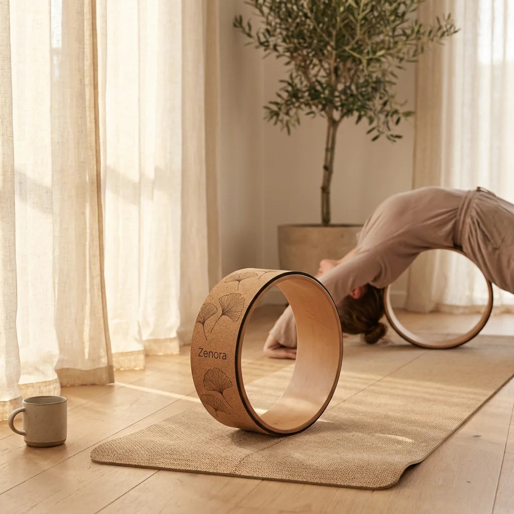 Zenora Recovery Ritual with Cork Yoga Wheel