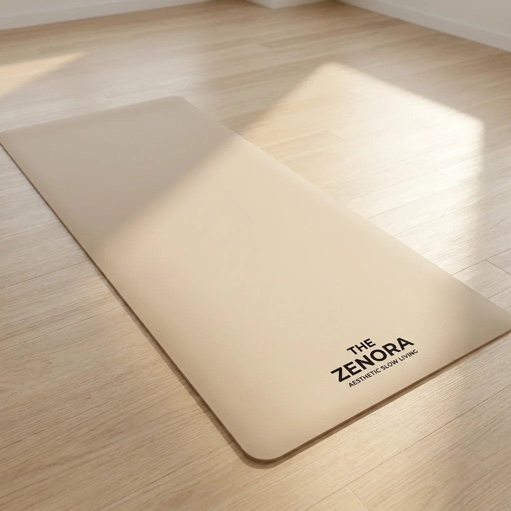 Zenora Sanctuary Mat - Oatmeal (Official 3-Line Logo)