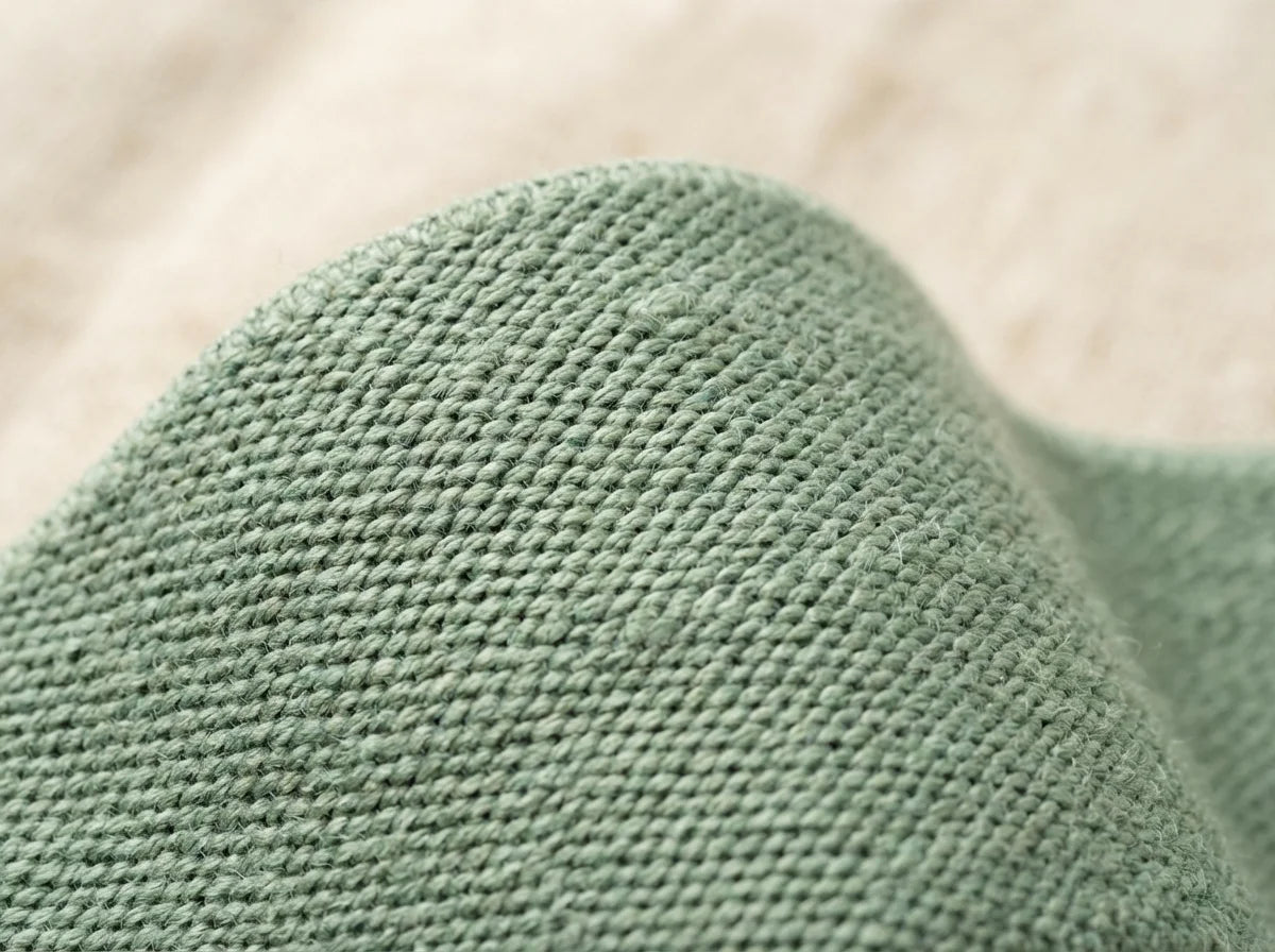 Fabric resistance band texture close up